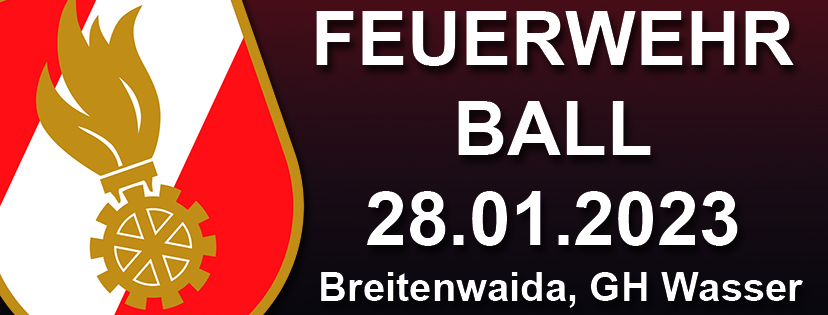Ball der Feuerwehr am 28.01.2023 in Breitenwaida, Gasthaus Wasser